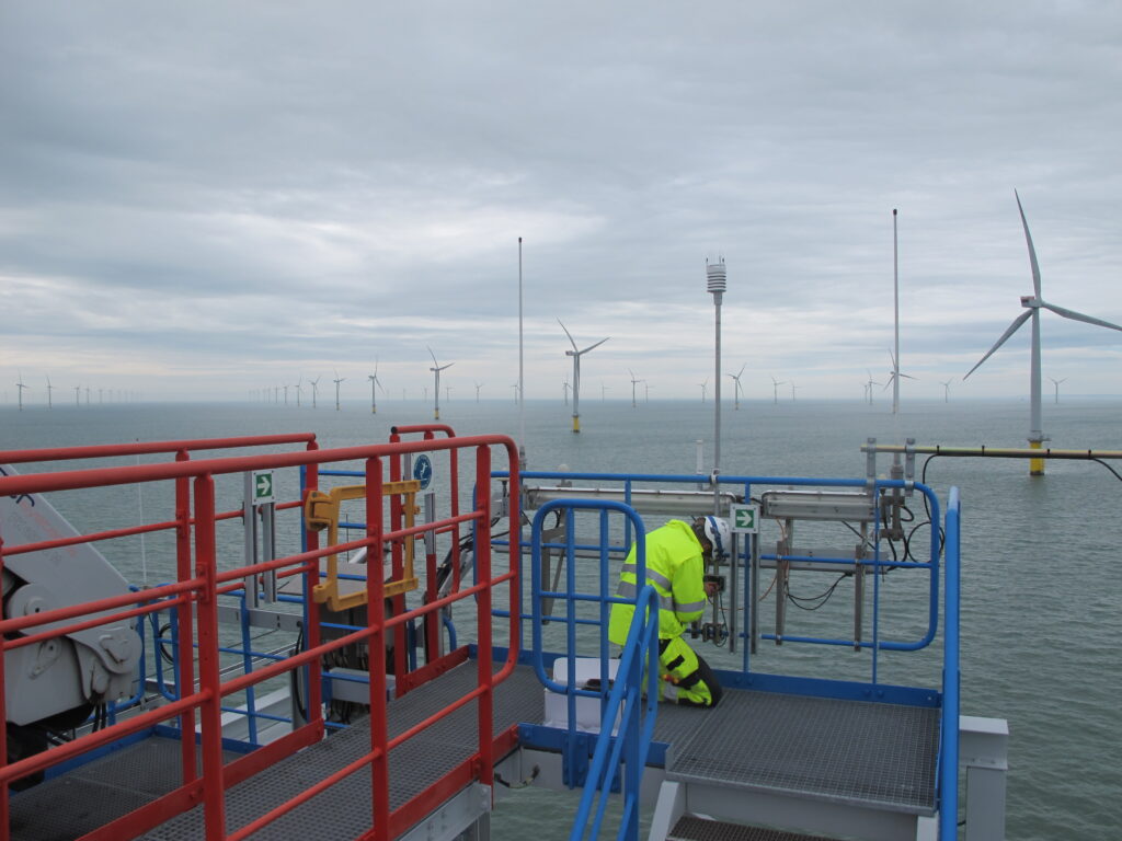 PMR products delivered a robust communication solution to provide for the safety of operatives working on an offshore windfarm.